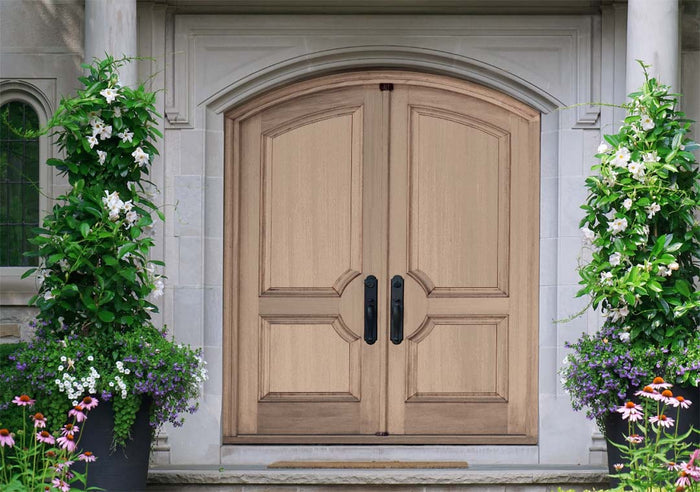 Retique It Bare Wood Kit (Med) for exterior doors, includes top coat, matte finish, wood stain not included, for wood finishing.