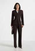 beatrice-tailored-cinched-blazer-dark-brown