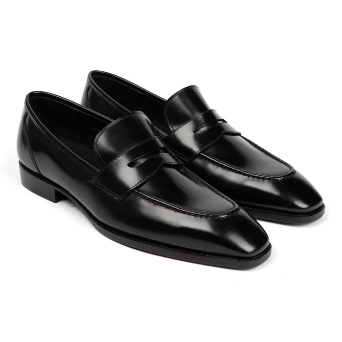 Belmont Penny Loafer // Onyx Shine Black - SARTORO
