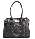 Black Chinese Carrier + Austrian Crystal Leash 75% Off