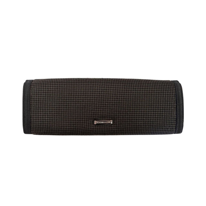 BCBGMAXAZRIA Black Metal Mesh Envelope Clutch - Runway Catalog