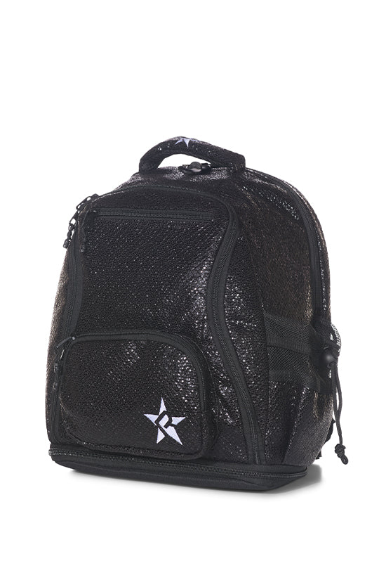 Black Viper Snakeskin Baby Rebel Dream Bag with Black Zipper