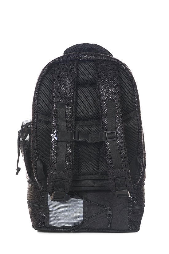 Black Viper Snakeskin Baby Rebel Dream Bag with Black Zipper