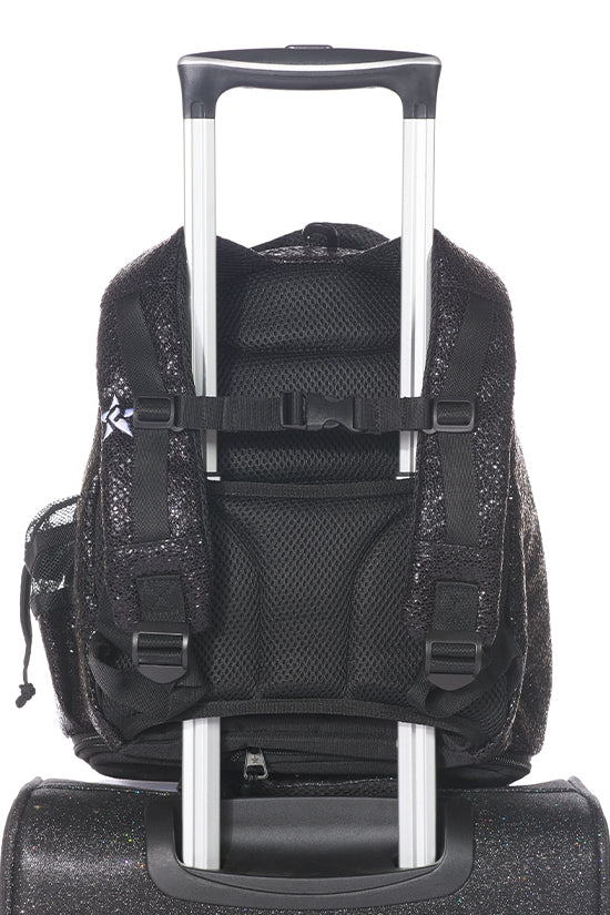 Black Viper Snakeskin Baby Rebel Dream Bag with Black Zipper