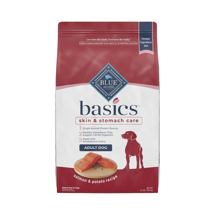 Blue Buffalo Basics Adult Salmon and Potato Dry Dog Food