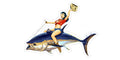 Bluefin Bettie Pinup - 5"