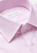 Blush Rose Micro Dot Shirt - SARTORO