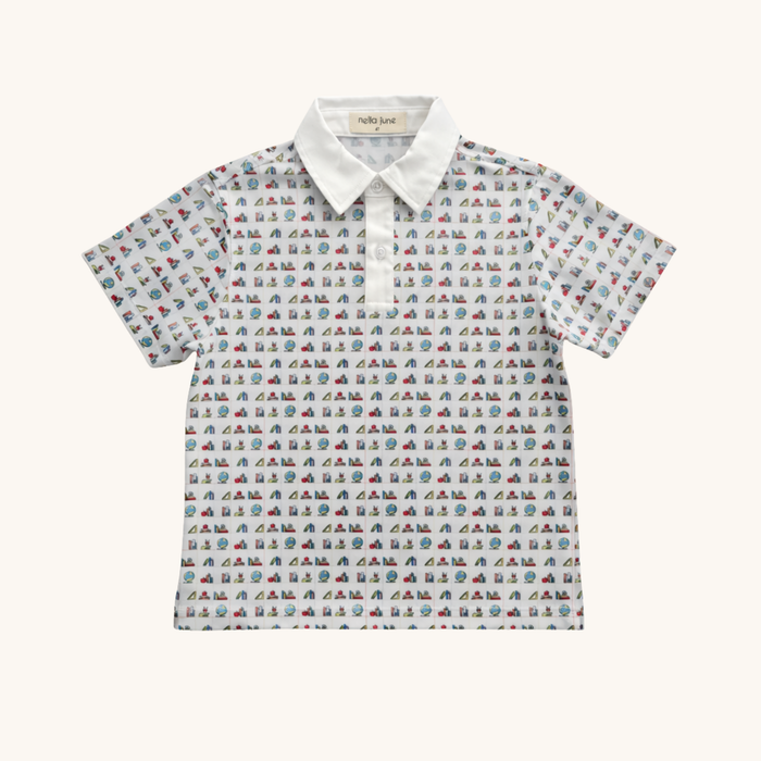 Boys Performance Polo in Back to School