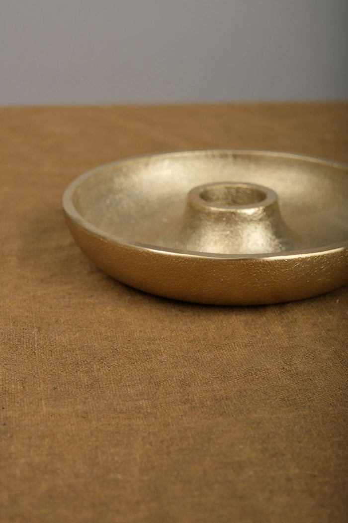 S/N Home Candle Holders Brass Candle Stand Brass / 5" D