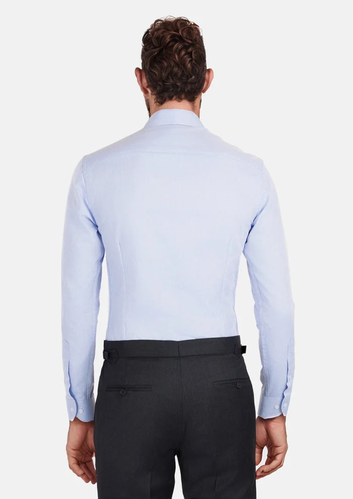 Light Blue Cotton Shirt - SARTORO