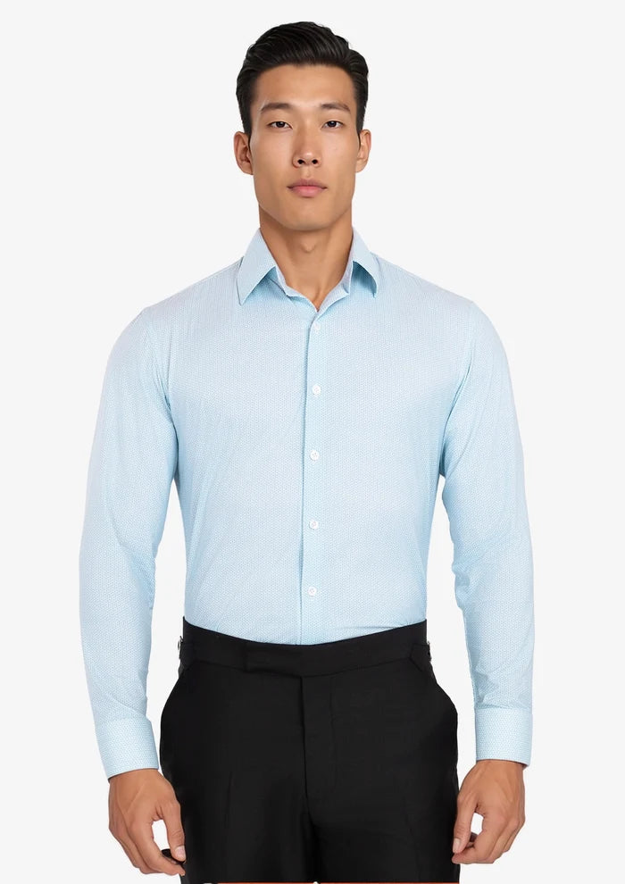 Breeze Blue Petal Shirt