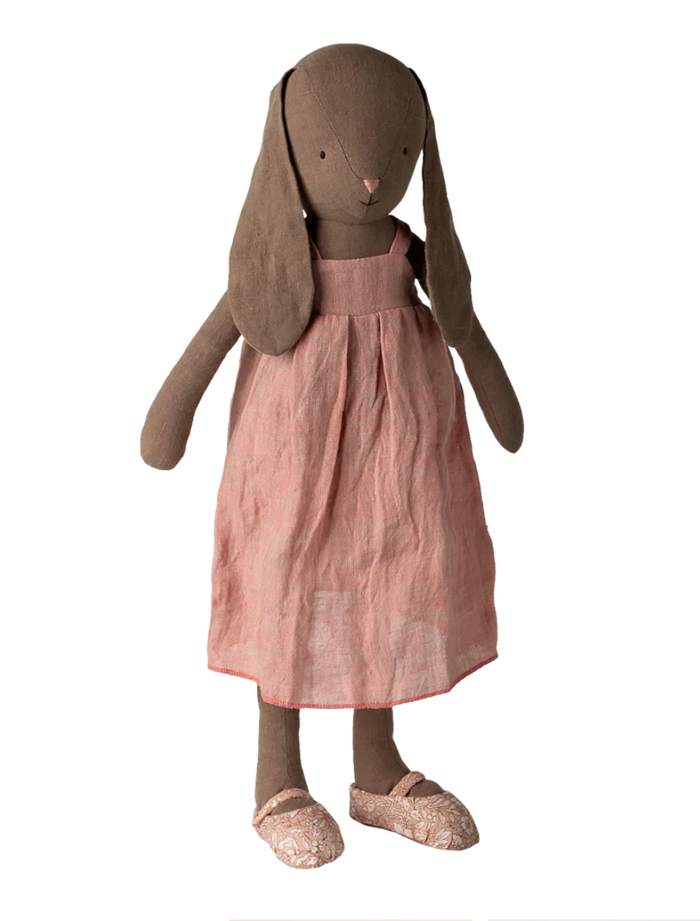 Bunny size, 4 - Dress and shoes, brown