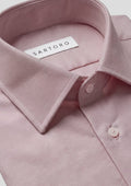Burgundy Oxford Weave Shirt - SARTORO