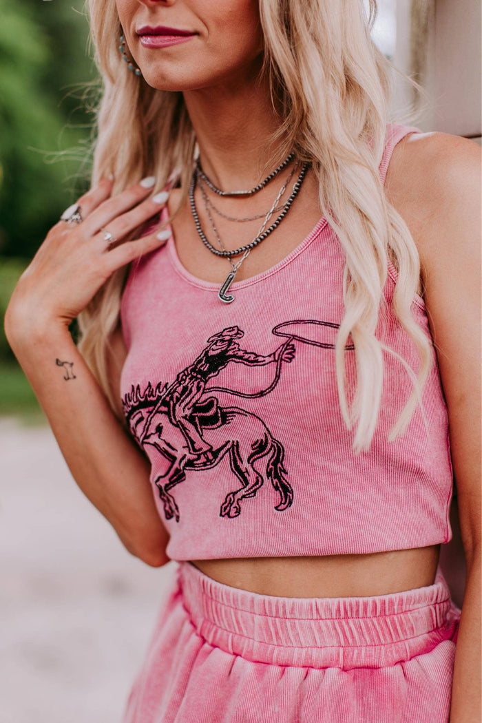 Bustin Bronc 2 Piece Crop Set