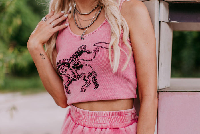Bustin Bronc 2 Piece Crop Set