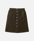 Buttoned Down Midi Skirt