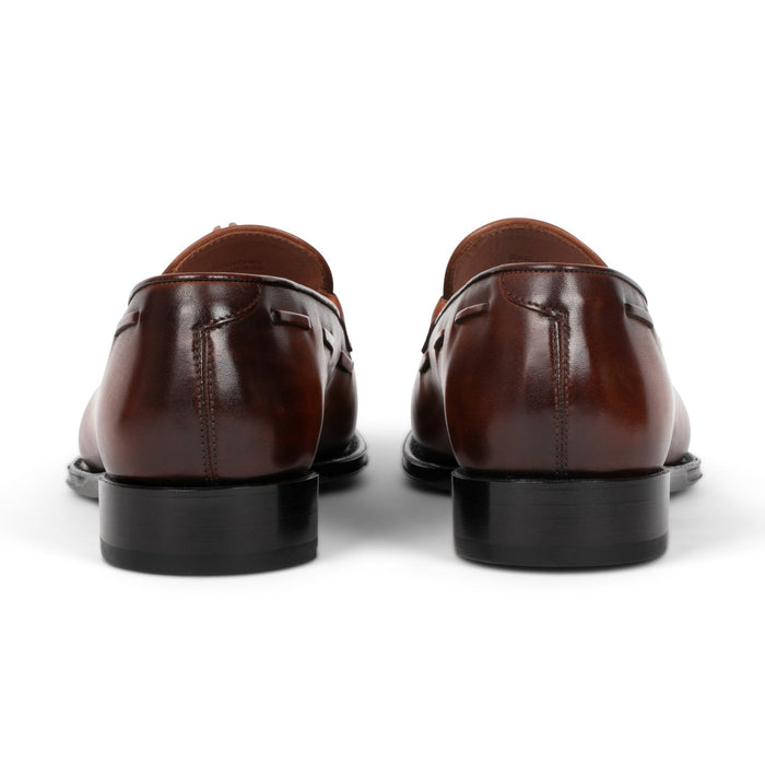 Camden Tassel Loafer // Amber Cognac Tan - SARTORO