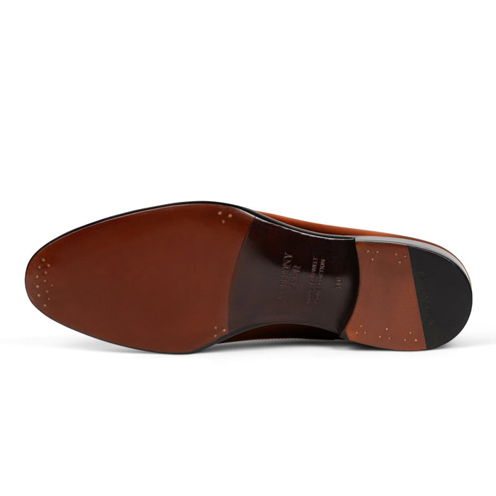 Camden Tassel Loafer // Amber Cognac Tan - SARTORO
