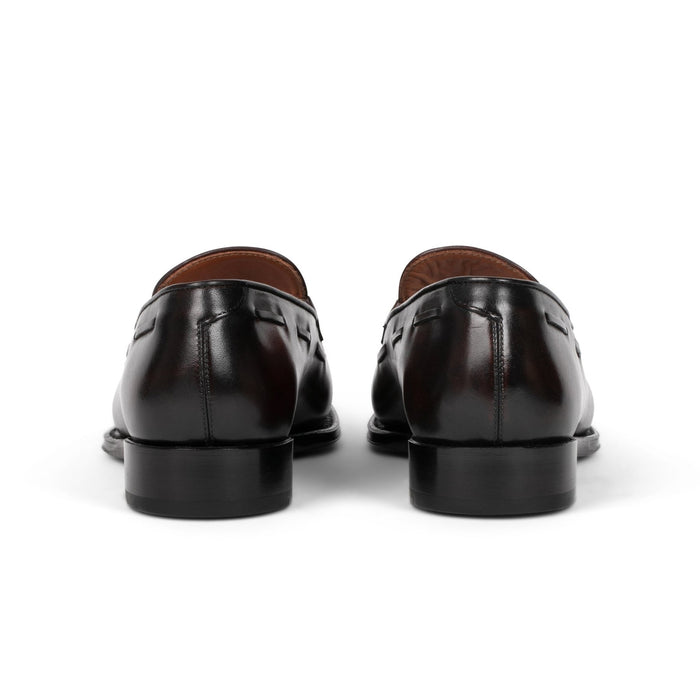 Camden Tassel Loafer // Café Noir Brown - SARTORO