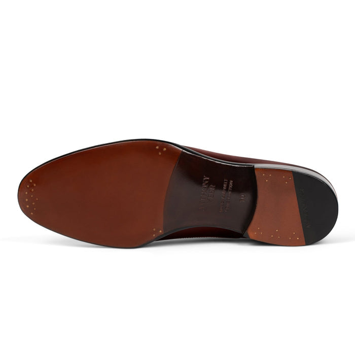Camden Tassel Loafer // Café Noir Brown - SARTORO