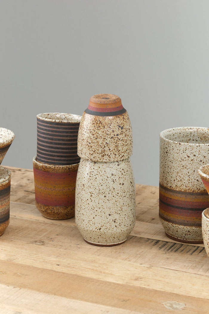 Kat and Roger Home Kitchen Serving Carafe and Bloomer Cup