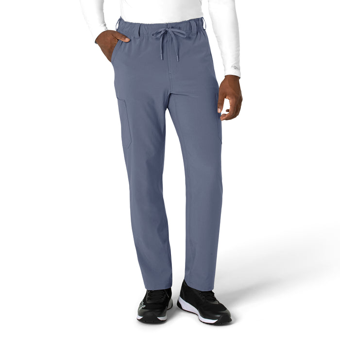Carhartt Cross-Flex Men's Straight Leg Scrub Pant - Approaching Storm
