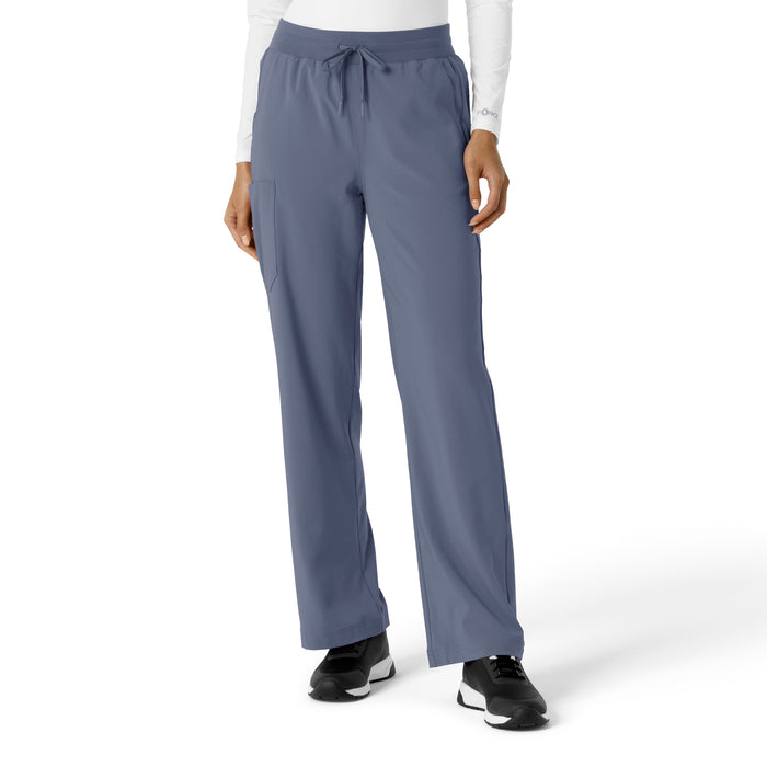 Carhartt Cross-Flex Women's Boot Cut Scrub Pant - Approaching Storm