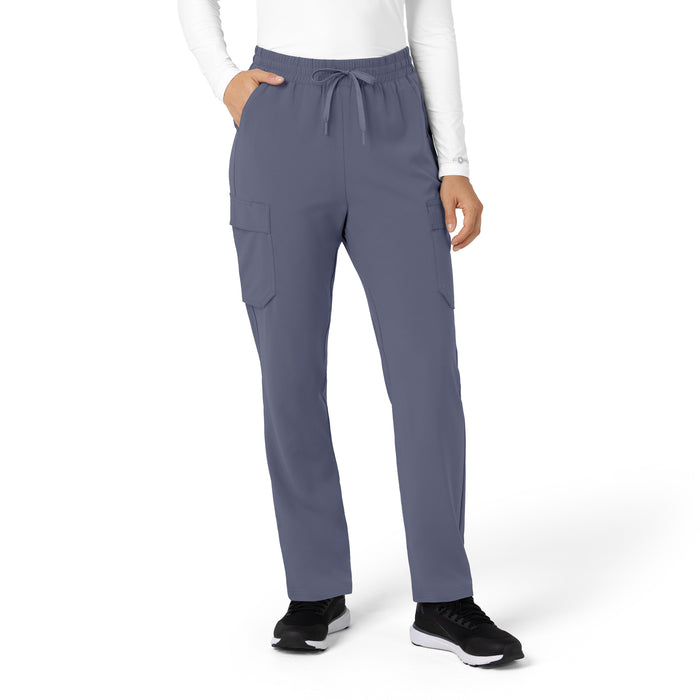 Carhartt Cross-Flex Women’s Cross-Flex High Waisted Ankle Scrub Pant - Approaching Storm