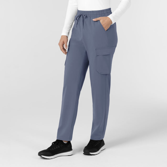 Carhartt Cross-Flex Women’s Cross-Flex High Waisted Ankle Scrub Pant - Approaching Storm