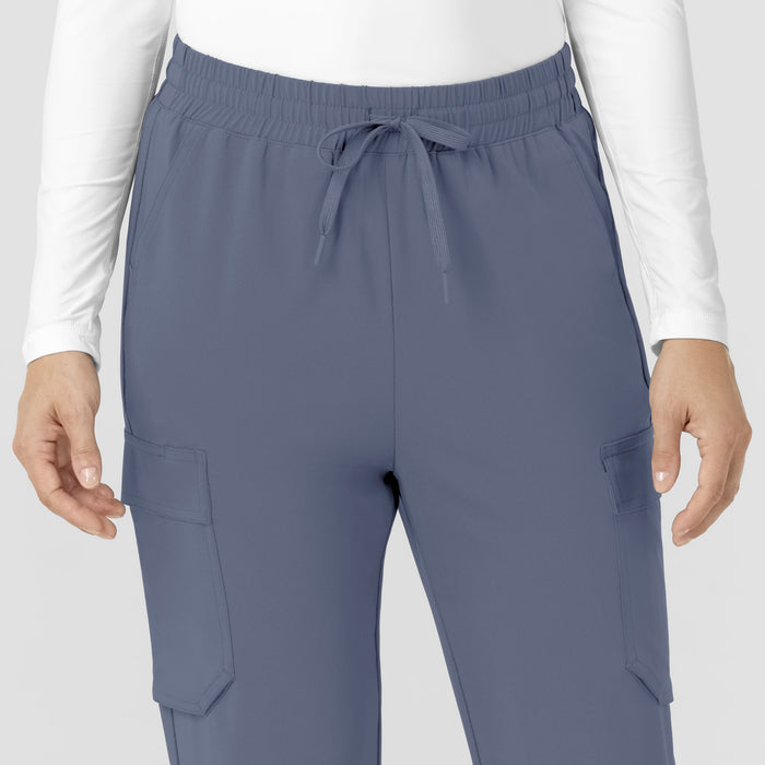 Carhartt Cross-Flex Women’s Cross-Flex High Waisted Ankle Scrub Pant - Approaching Storm