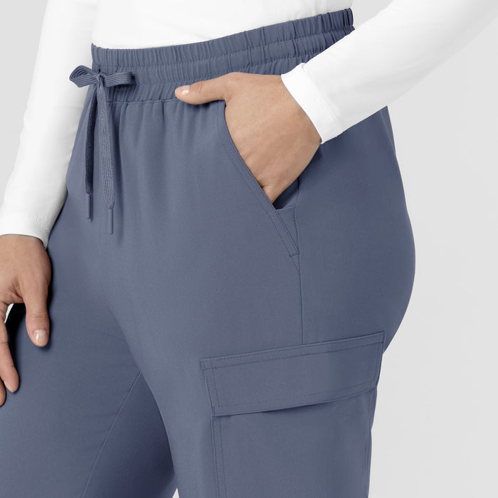 Carhartt Cross-Flex Women’s Cross-Flex High Waisted Ankle Scrub Pant - Approaching Storm