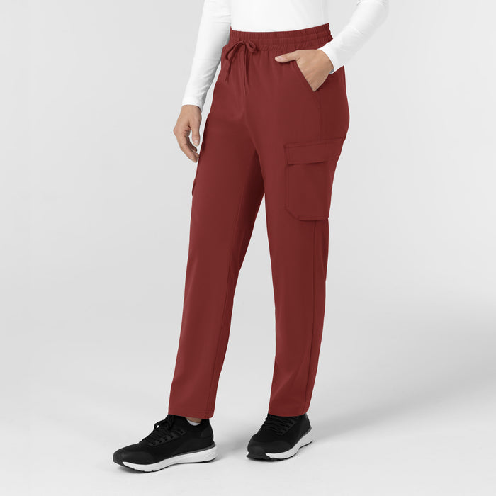 Force Cross-Flex Women’s Force Cross-Flex High Waisted Ankle Scrub Pant Amber Terrain side view