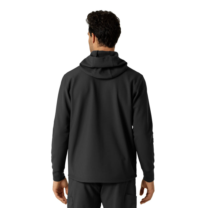 Carhartt Men's Bonded Fleece Hoodie - Black - back