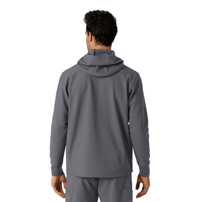 Carhartt Men's Bonded Fleece Hoodie - Pewter back