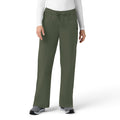 Carhartt Rugged Flex FLD Women's Ripstop Bootcut Cargo Scrub Pant - Olive