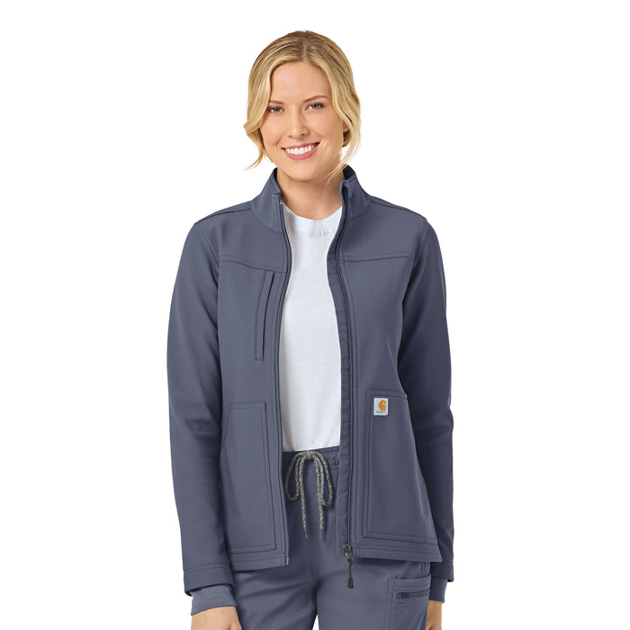 Carhartt Rugged Flex Women's Bonded Fleece Jacket - Approaching Storm