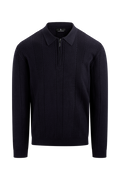 Urban Pioneers Male Casper Half-Zip SWEATER DARK NAVY