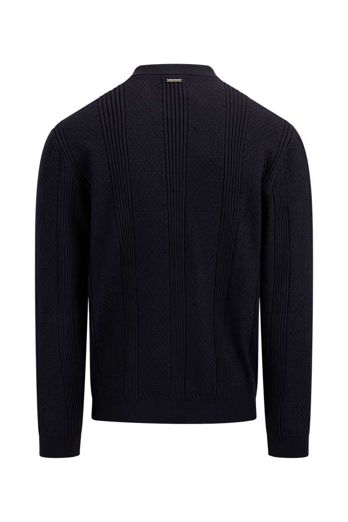 Urban Pioneers Male Casper Half-Zip SWEATER DARK NAVY