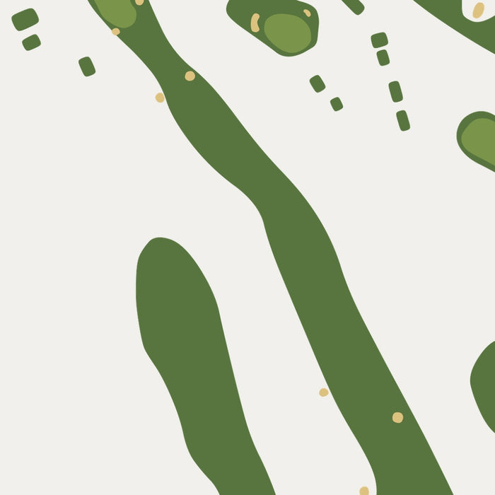Castletown Golf Links: Modern Golf Course Map