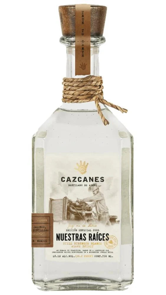 Cazcanes Nuestras Raices Still Strength Blanco Agave Spirit (96.2 Prf) - 750ml