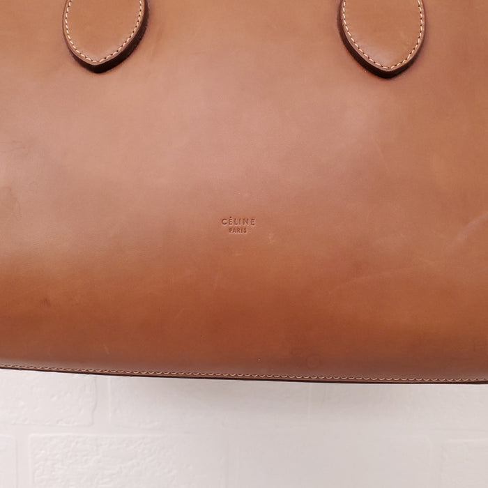 CELINE TAN KNOT TOTE