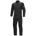 Tourmaster Centurion Lite black one-piece motorcycle suit, front view