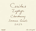 Ceritas Chardonnay Zephry Vineyard Sonoma Coast 2023