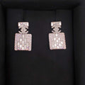 CHANEL CRYSTAL PERFUME BOTTLE EARRINGS