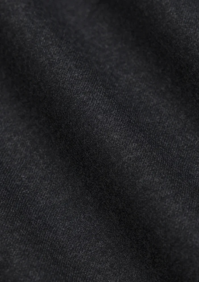Charcoal Flannel Vest - SARTORO