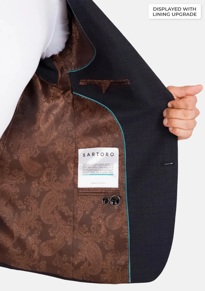 Charcoal Slate Astor Jacket - SARTORO