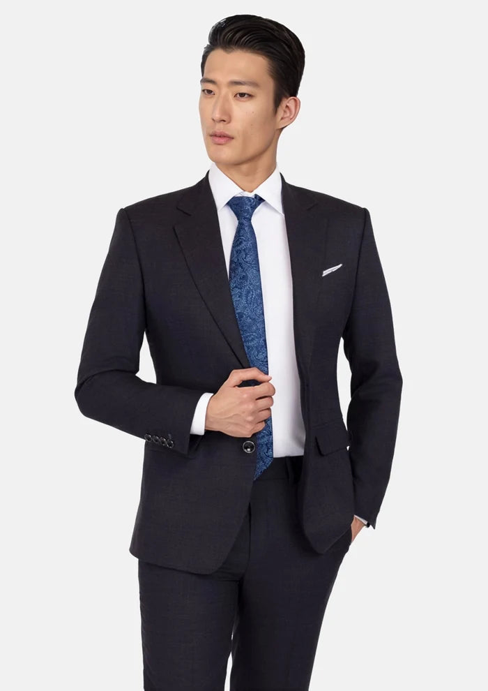 Charcoal Slate Astor Suit - SARTORO