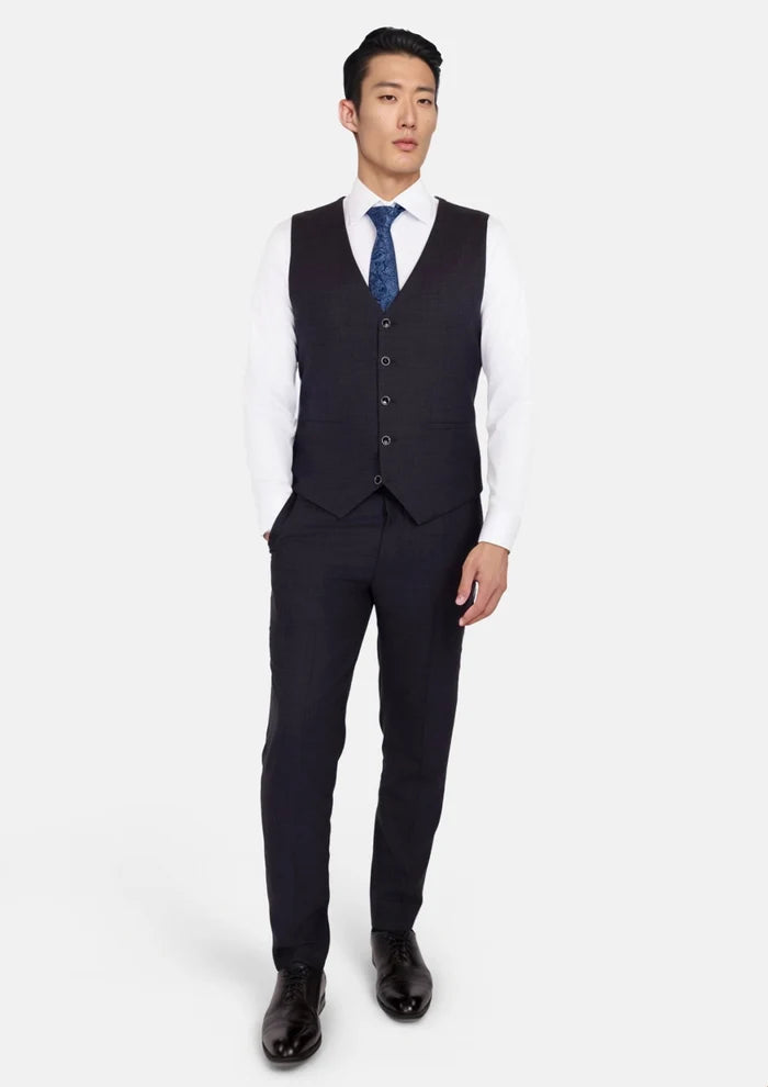Charcoal Slate Vest - SARTORO