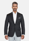 Charcoal Smoke Astor Jacket - SARTORO