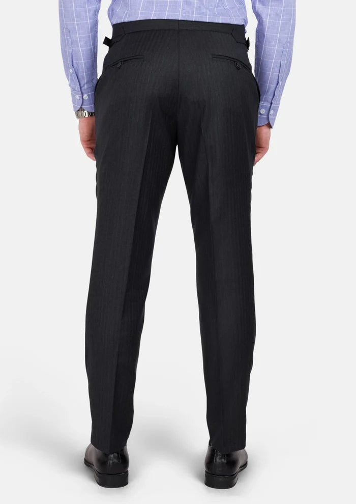 Charcoal Smoke Pants - SARTORO